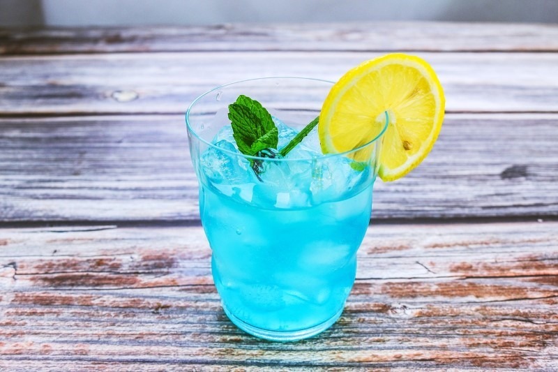 Cocktail Blue lagoon