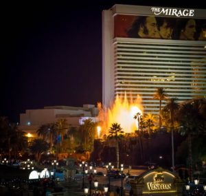 Mirage vulkaan gratis uitje Las Vegas